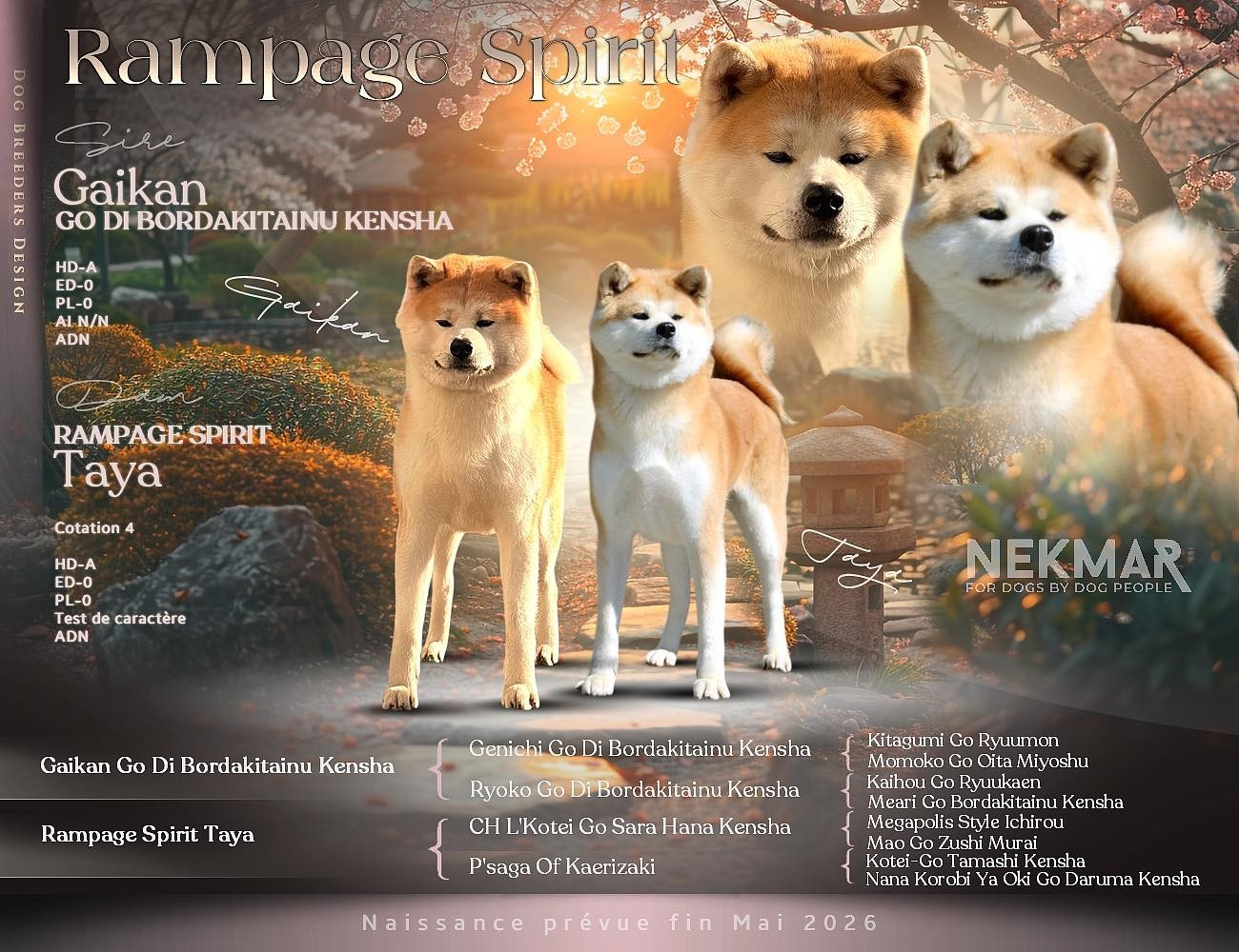 Rampage Spirit Taya X Gaikan go di bordakitainu kensha